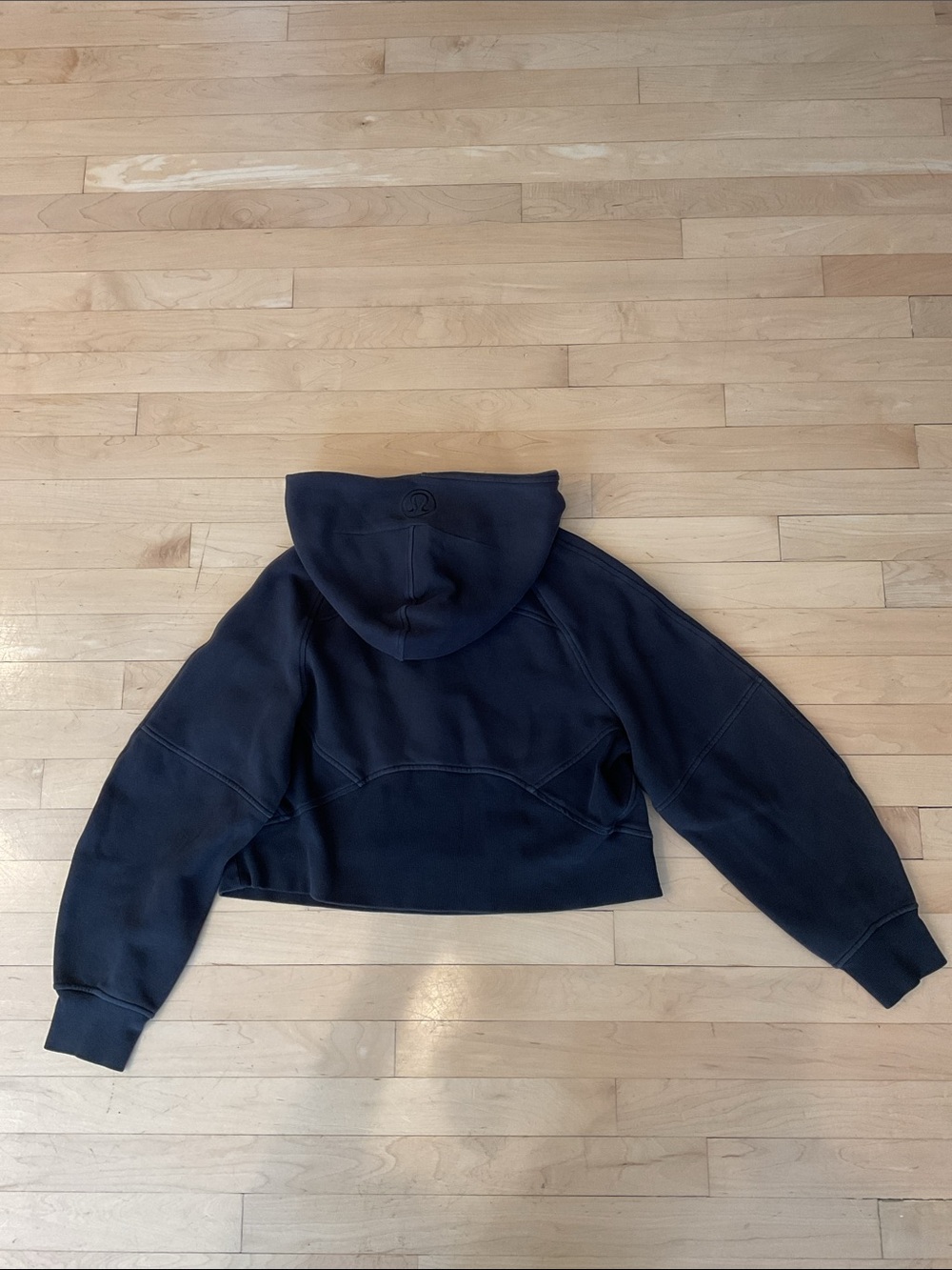 Lululemon Athletica - Women’s Scuba Oversized Half-Zip Hoodie in Black 🖤 - Picture 4 of 5